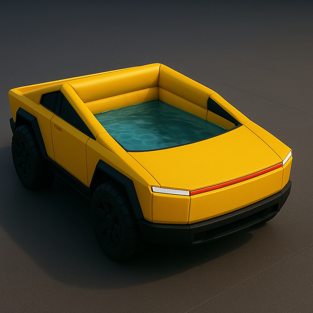 Cybertruck Pool (Yellow)